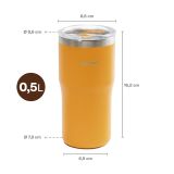 Termosmuki On-The-Go 0,5 L oranssi