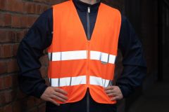 Heijastinliivi vetoketju 3M oranssi XXL