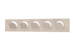Seinänaulakko Clip greige 42x8 cm