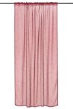 Sivuverho Oliver 2 kpl 140x240 cm tummanpunainen