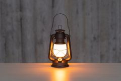 Myrskylyhty LED monikäyttö hopeanharmaa 24,5 cm