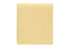 Torkkupeitto Mila 125x150 cm keltainen