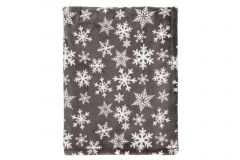 Torkkupeitto Snowflake 130x170 cm harmaa
