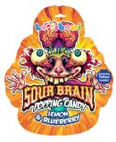 Lolliboni Sour Brain Poksuva karkki sitruuna/mustikka FI-SV-ET 18 g (1,5 g x 12)
