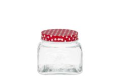 Säilöntätölkki neliö kierrekansi 700 ml