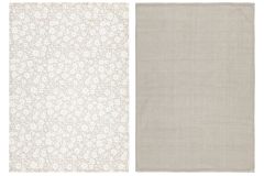 Keittiöpyyhe Bloom 50x70 cm 2 kpl beige