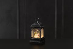 LED-Koristevalo Lumisadelyhty suorakaide lumiukko 20 cm
