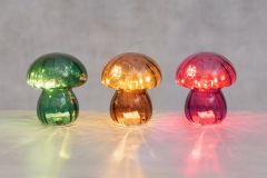 Sieni LED-valolla 16 cm