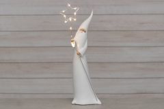 Joulupukki ja LED valosauva 53 cm