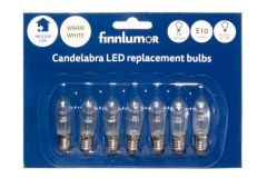 Vaihtolamppu LED 8–55V E10 7 kpl lajitelma