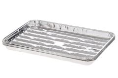Grillausalusta 4 kpl alumiini