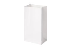 Paperipussi valkoinen 13x8x24 cm 10 kpl