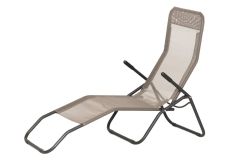 Lepotuoli Siesta harmaa 