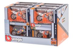KTM Moottoripyörä 1:18 lajitelma 