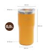 Termosmuki On-The-Go 0,5 L oranssi