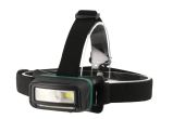 Otsalamppu USB ladattava sensorilla 500 lumenia 