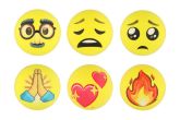Pallo 110 mm emoji lajitelma