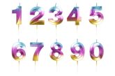 Kakkukynttilä Numero 0-9