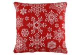 Koristetyyny Frost 45x45 cm punainen