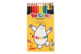 Toycolor Puuväri jumbo 12 kpl