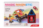 Magneettiset rakennuspalikat ajoneuvosetti 22 osaa