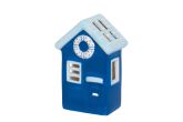 Lyhty Beach Hut sininen 15 cm