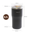 Termosmuki On-The-Go 0,5 L musta