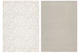 Keittiöpyyhe Bloom 50x70 cm 2 kpl beige