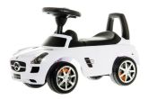 Potkuauto Mercedes Benz valkoinen