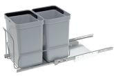 Jätevaunu setti sis. 2 x 10 L sanko