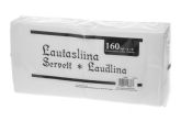 Ruokaliina 160 kpl valkoinen 33 cm