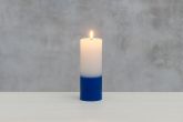 Itsenäisyyspäivä LED-kynttilä 3D liekki 7,5x20 cm